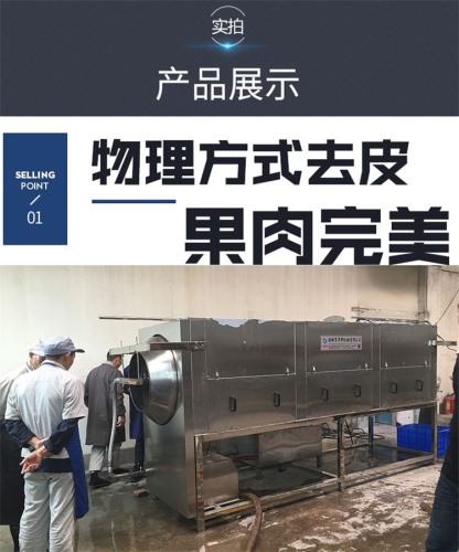 核桃仁脫衣機(jī) 0 化學(xué)添加純清水核桃仁去皮機(jī)